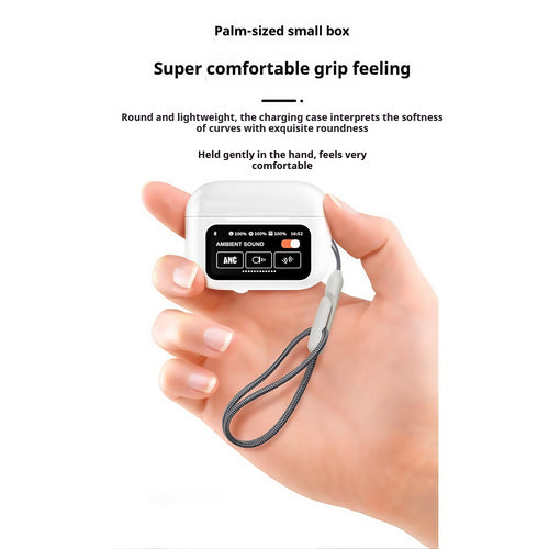 A9 Pro Smart-Screen ANC Earbuds