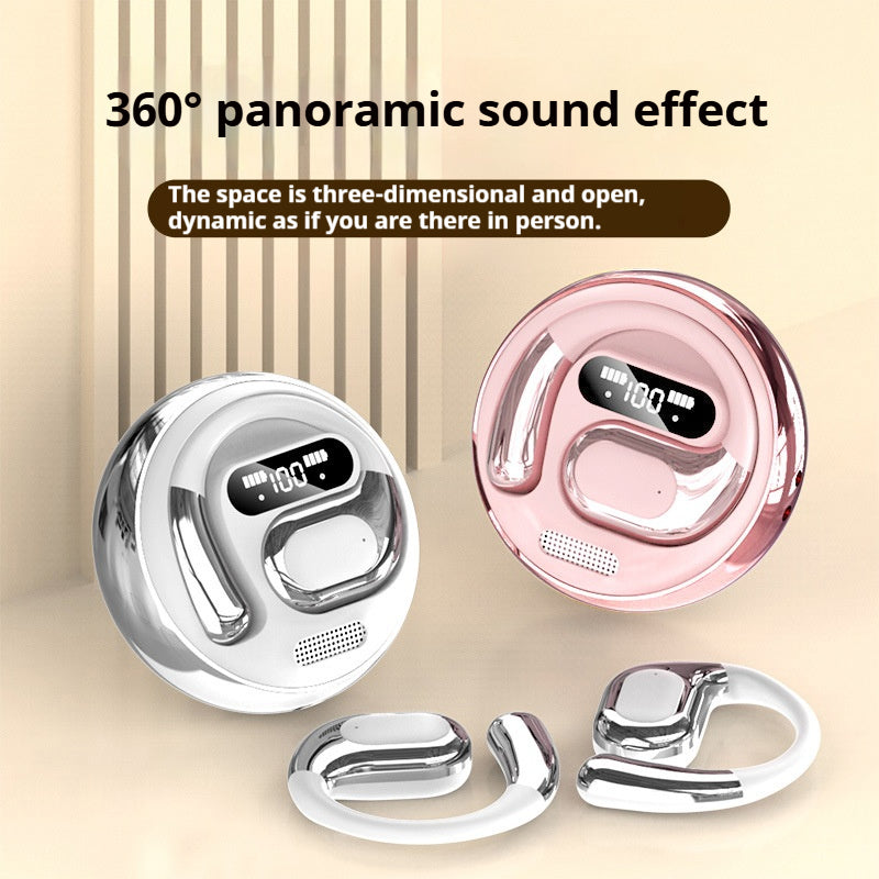 K03 Air-Conduction Wireless Earbuds with LED Display