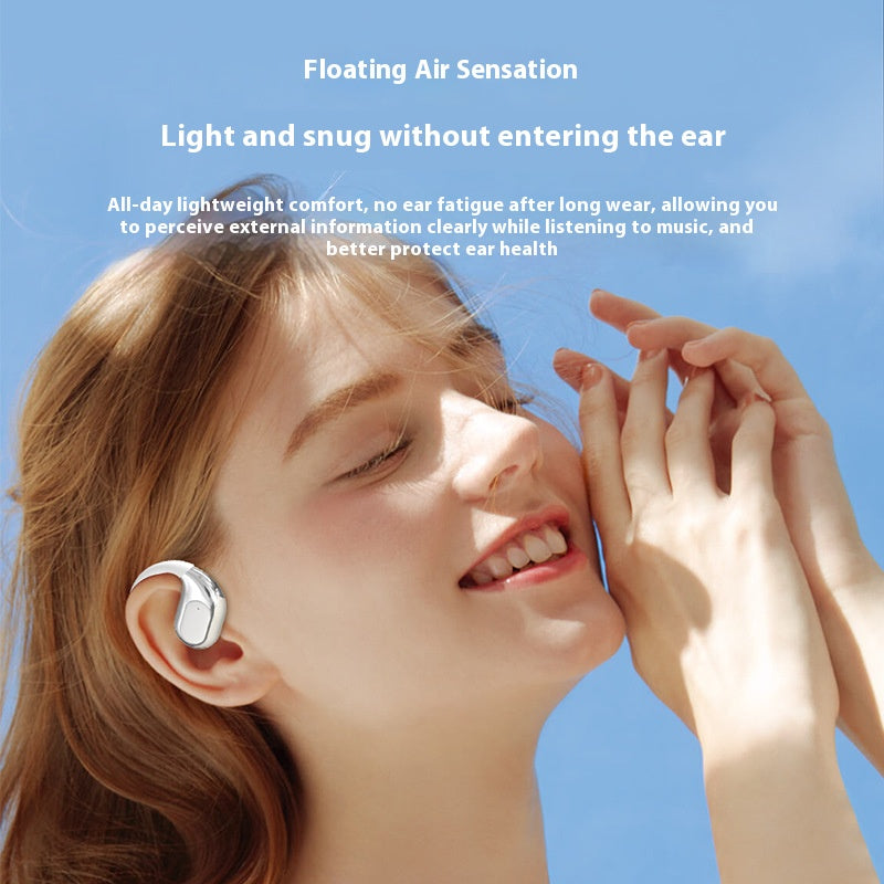 K03 Air-Conduction Wireless Earbuds with LED Display