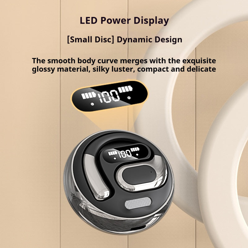 K03 Air-Conduction Wireless Earbuds with LED Display